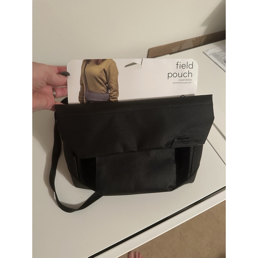 Peak Design Field Pouch Expandable Accessory Pouch New With Tags Black 3L Travel